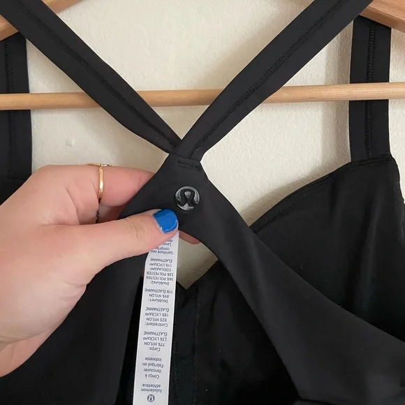 NWOT Lululemon Black Tank Top - Picture 4 of 4